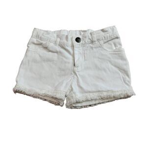 Carter's white denim shorts 4T